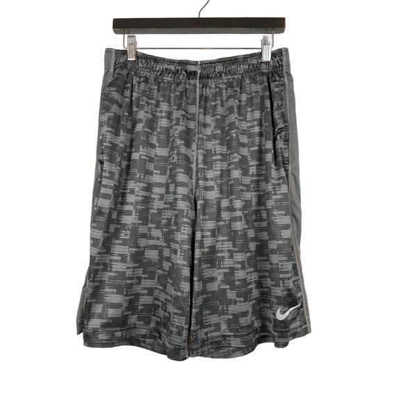 Nike Dri Fit Athletic Shorts 10" Inseam Loose Fit - L - Picture 1 of 4